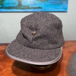 Vintage Kap King Gray Wool Trapper Hunting Hat Size 7 NOS made in USA